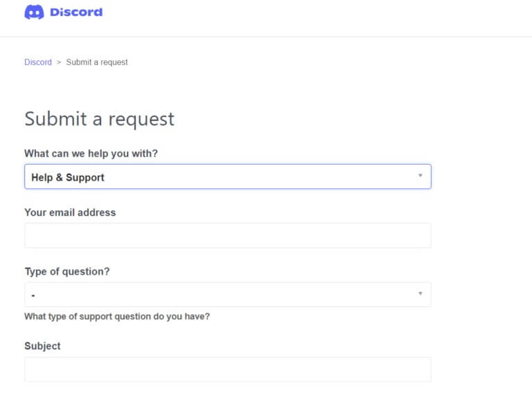 Contact-Discord-Support-768x574-2 إصلاح خطأ Discord JavaScript عند بدء التشغيل