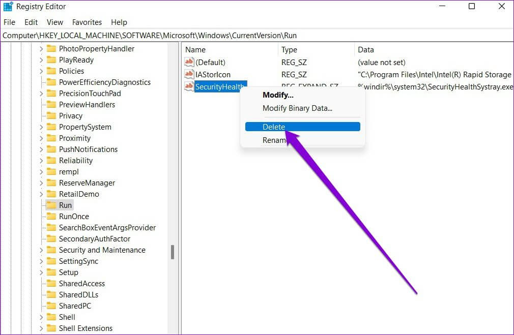 Disable-Startup-Apps-via-Registry-Editor-1 أفضل 5 طرق لتعطيل تطبيقات بدء التشغيل على Windows 11