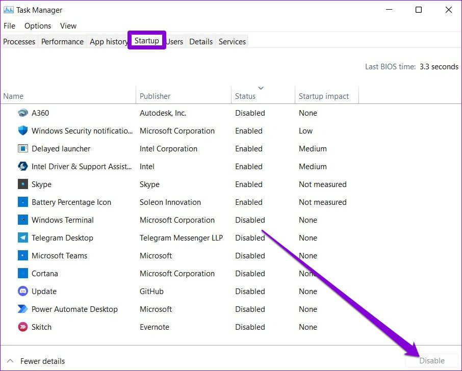 Disable-Startup-Programs أفضل 5 طرق لتعطيل تطبيقات بدء التشغيل على Windows 11