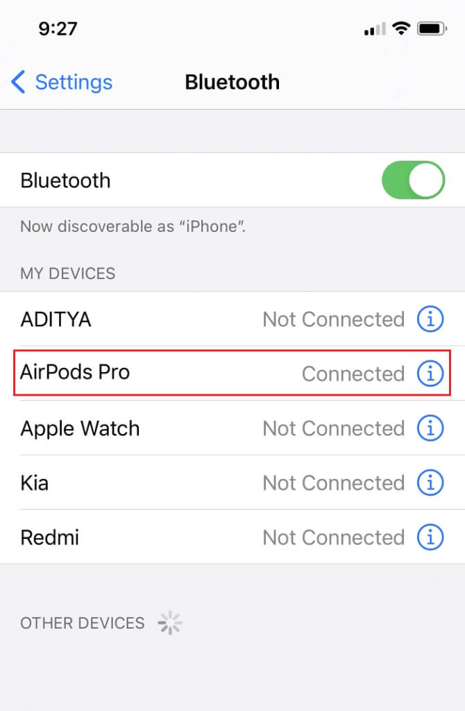 Disconnect-Bluetooth-Devices-670x1024-1 إصلاح مشكلة عدم وجود صوت في AirPods متصل