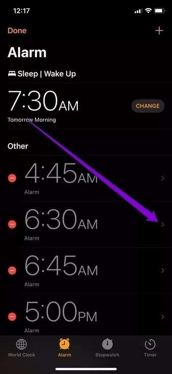 Edit-Alarm-on-iPhone_7c4a12eb7455b3a1ce1ef1cadcf29289-340x737 إصلاح عدم عمل التنبيهات على iPhone