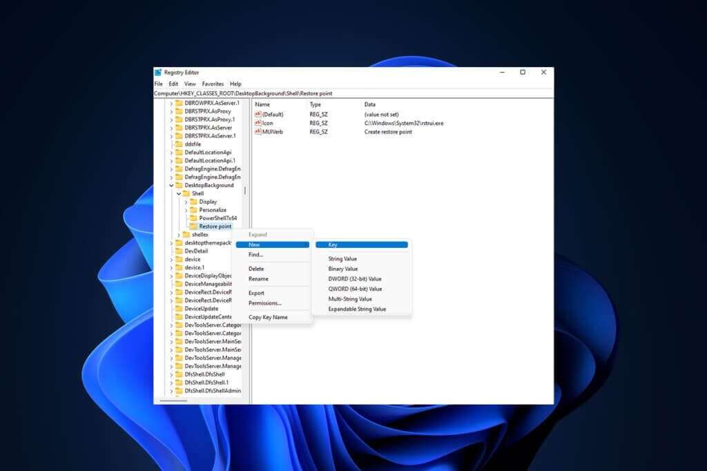 How-to-Add-Create-Restore-Point-Context-Menu-in-Windows-11-1024x682-1-1024x682 كيفية إضافة قائمة سياق إنشاء نقطة الاستعادة في Windows 11