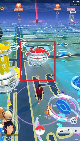 Locate-a-gym-and-go-close-enough-to-it-for-it-to-open-and-tap-on-it كيفية الانضمام إلى فريق Pokemon Go
