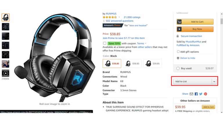 Locate-the-Add-to-list-option-and-select-it-to-add-that-to-your-list.-768x432-1 كيفية البحث عن قائمة أمنيات Amazon لشخص ما