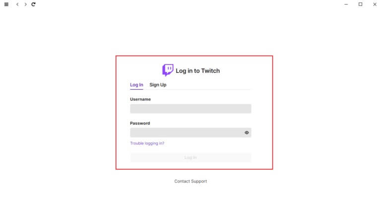 Log-in-to-Twitch-Desktop-Client-or-app-768x399-1 إصلاح عدم عمل Twitch على Chrome