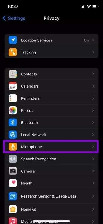 Microphone-Settings-on-iPhone_7c4a12eb7455b3a1ce1ef1cadcf29289-340x737 أفضل 7 طرق لإصلاح عدم عمل الميكروفون على iPhone