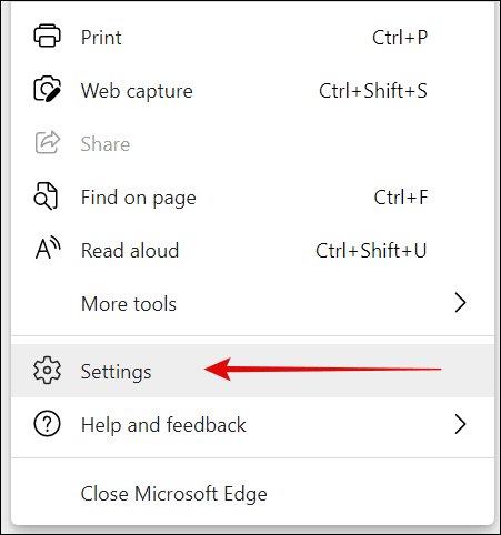 Microsoft-Edge-Settings كيفية استخدام Discord لمشاهدة الأفلام مع الأصدقاء
