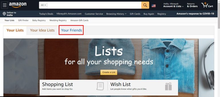 كيفية البحث عن قائمة أمنيات Amazon لشخص ما - %categories