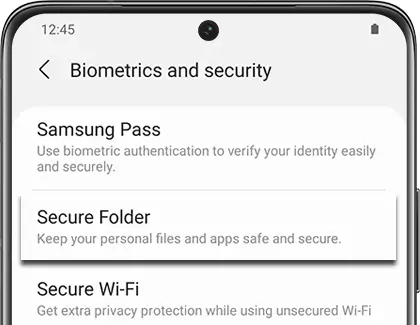 PH_GS_S21_Settings_Secure-Folder كيفية تجهز هاتف Android ليكون ضد السرقة