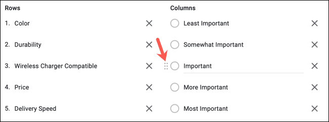 كيفية إنشاء الأسئلة الترتيب على Google Forms - %categories