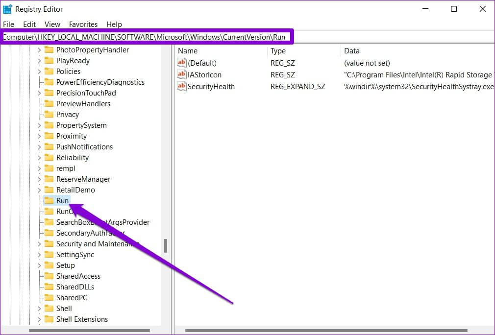 Registry-Editor-on-Windows أفضل 5 طرق لتعطيل تطبيقات بدء التشغيل على Windows 11