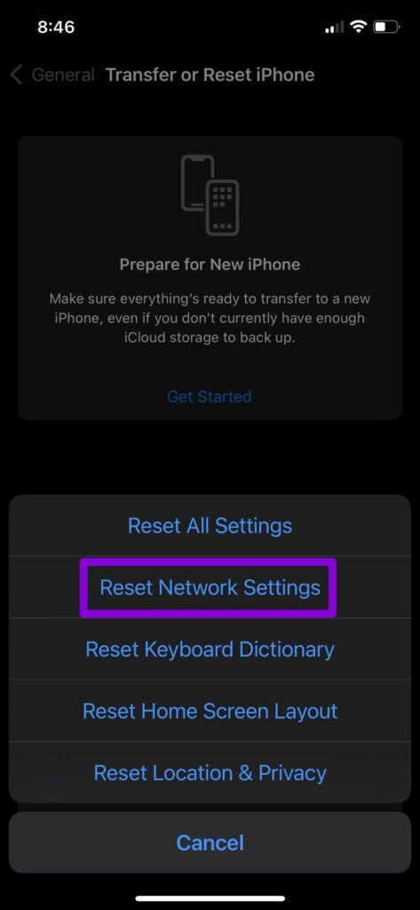 Reset-Network-Settings-iPhone-473x1024-1 أفضل 8 طرق لإصلاح مشكلة "حدث خطأ ما" على YouTube لأجهزة iPhone