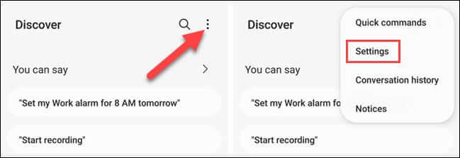 Screenshot_20220215-142929_Bixby-Voice كيفية تعطيل Bixby على Samsung Galaxy S22