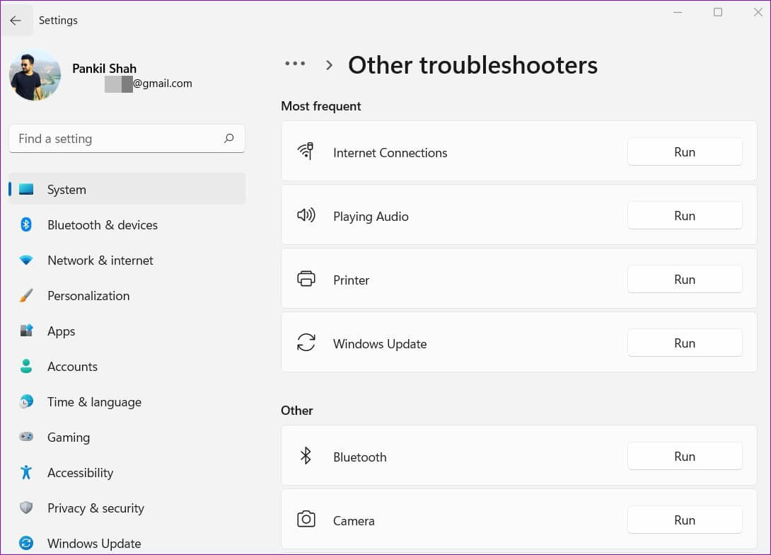 Windows-Troubleshooter أفضل 7 طرق لإصلاح خطأ موت العملية الحرجة الشاشة الزرقاء في Windows 11
