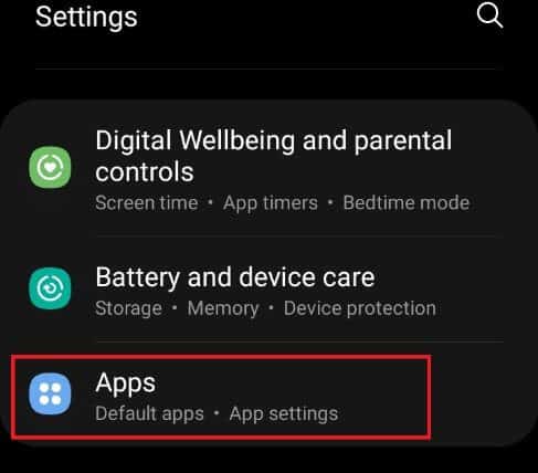 again-go-back-to-settings-and-tap-apps-1 إصلاح عدم تحميل القصص على Snapchat