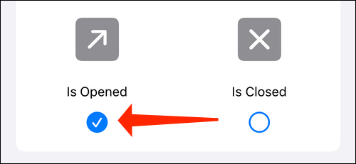 automation-select-is-opened كيفية تعطيل الإشعارات لتطبيق Shortcuts على iPhone