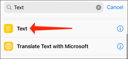 automation-select-text كيفية تعطيل الإشعارات لتطبيق Shortcuts على iPhone