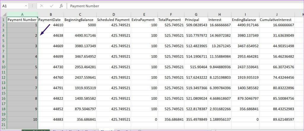 أفضل 4 طرق لحذف الصفوف الفارغة في Microsoft Excel - %categories