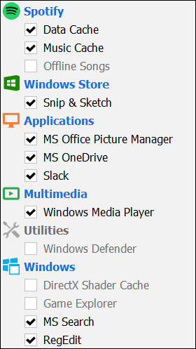 ccleanerdefault كيفية تحرير مساحة في Windows 11