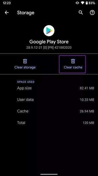 clear-play-store-cache-apps-not-updating-on-android_7c4a12eb7455b3a1ce1ef1cadcf29289-340x605 أفضل 10 طرق لإصلاح التطبيقات التي لا يتم تحديثها على Android