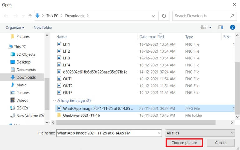 click-choose-picture-768x479-1 كيفية إنشاء سطح مكتب مبسط على Windows 10