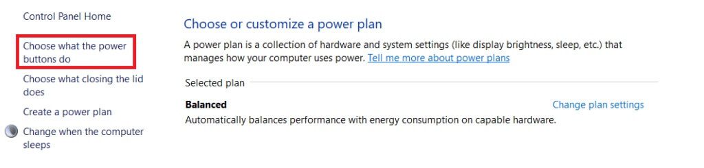 click-choose-what-the-power-buttons-do-in-the-left-1024x245-1 كيفية العثور على زر السكون على Windows 10