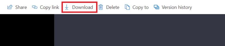 click-download-at-the-top-of-the-screen-1-1-768x159-1 أين يتم تخزين تسجيلات Microsoft Teams؟