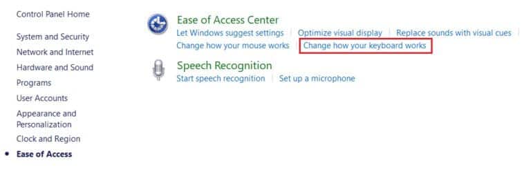 click-on-Change-how-your-keyboard-works-option-in-the-Ease-of-Access-Control-Panel-setting-768x252-1 كيفية إصلاح تعطيل مفتاح Windows