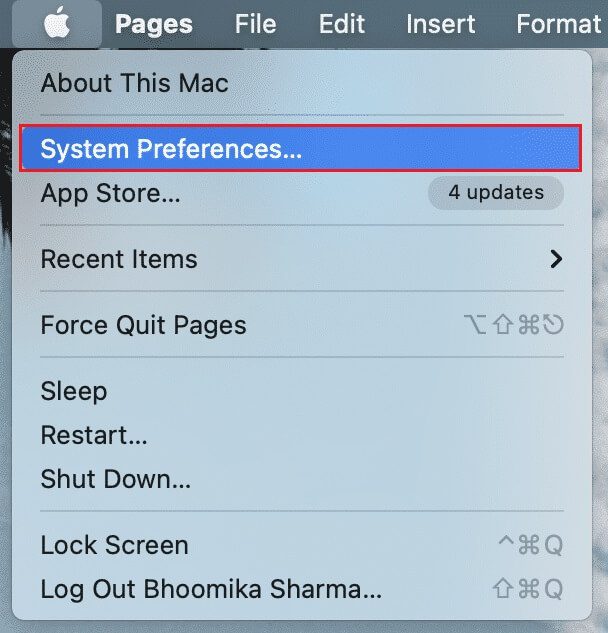 click-on-System-Preferences-in-the-MacBook 3 طرق للتصغير في Minecraft