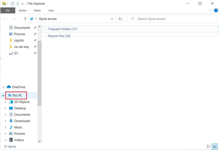 click-on-This-PC-in-the-File-Explorer-768x526-1 إصلاح عدم تحديث Google Chrome