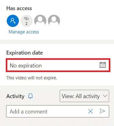 click-on-the-expiration-date-1 أين يتم تخزين تسجيلات Microsoft Teams؟