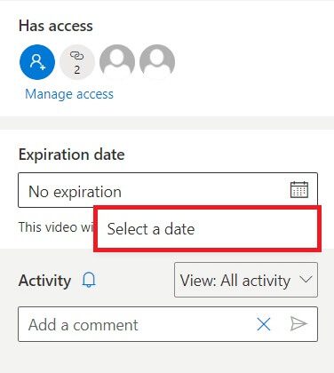 click-select-a-date-1 أين يتم تخزين تسجيلات Microsoft Teams؟