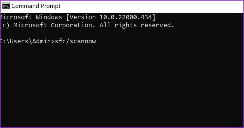 command-prompt-fix-bluetooth-missing-from-device-manager-in-windows-11_4d470f76dc99e18ad75087b1b8410ea9 أفضل 8 طرق لإصلاح فقدان Bluetooth من إدارة الأجهزة في Windows 11