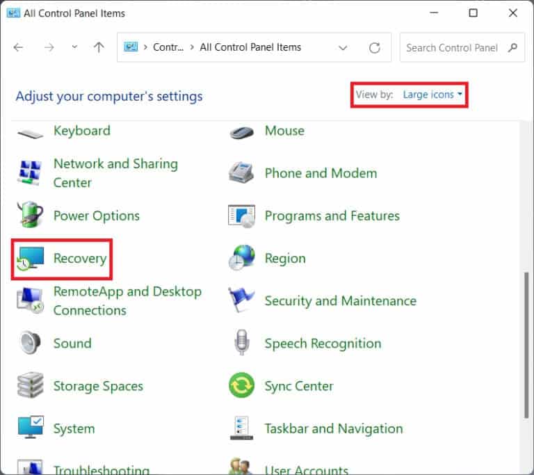 control-panel-1-768x683-1 إصلاح عدم عمل وحدة التحكم في الصوت Realtek على Windows 11