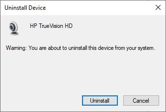 delete-the-driver-software-for-this-device-1 كيفية إصلاح عدم عمل كاميرا Discord
