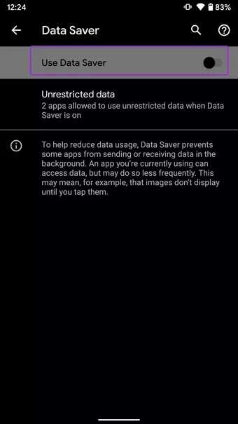 disable-data-saver-mode-apps-not-updating-on-android_7c4a12eb7455b3a1ce1ef1cadcf29289-340x605 أفضل 10 طرق لإصلاح التطبيقات التي لا يتم تحديثها على Android