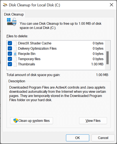 disk_cleanup_thing-1 كيفية تحرير مساحة في Windows 11
