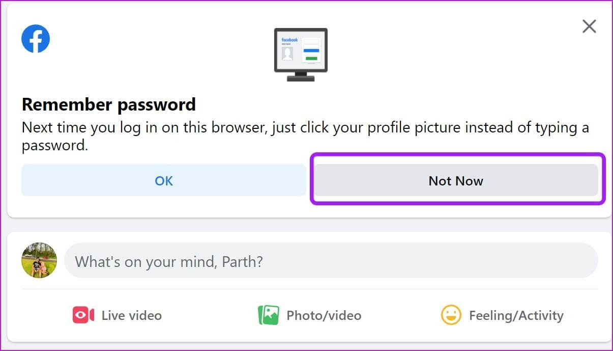dont-save-facebook-information-remove-remembered-email-from-facebook-login_4d470f76dc99e18ad75087b1b8410ea9 كيفية إزالة عنوان البريد الإلكتروني الذي تم تذكره في تسجيل الدخول إلى Facebook على الويب والجوال
