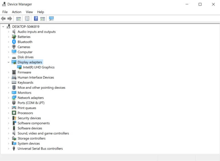 double-click-display-adapters-to-expand-it-768x564-1 إصلاح عدم اتصال جهاز الكمبيوتر الذي يعمل بنظام Windows بالتلفزيون