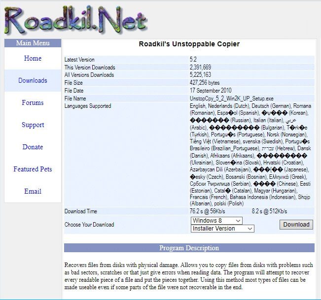 download-page-for-unstoppable-copier أفضل 28 برنامج لنسخ الملفات لنظام التشغيل Windows