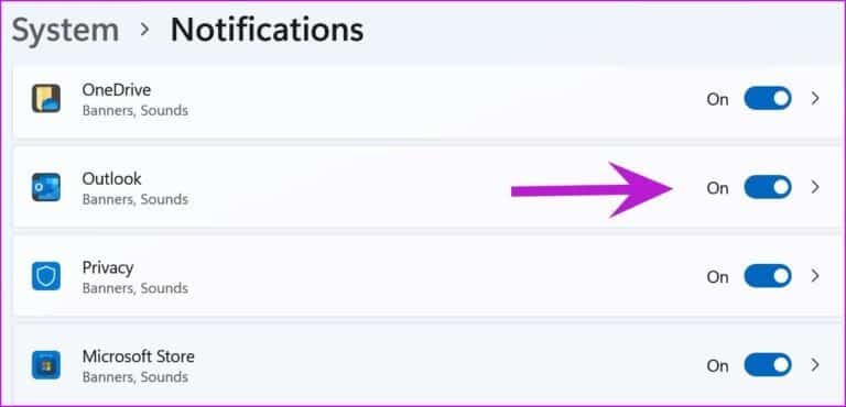 enable-outlook-notifications-fix-outlook-not-receiving-emails-from-gmail-768x370-1 إصلاح عدم تلقي Outlook لرسائل البريد الإلكتروني من Gmail على Windows