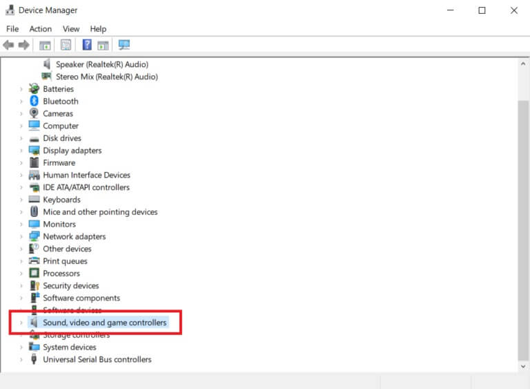 expand-sound-video-and-game-controllers-768x563-1 إصلاح عدم عمل صوت Zoom في Windows 10