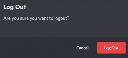 finally-confirm-the-prompt-by-clicking-on-log-out إصلاح عدم اكتشاف Discord للميكروفون