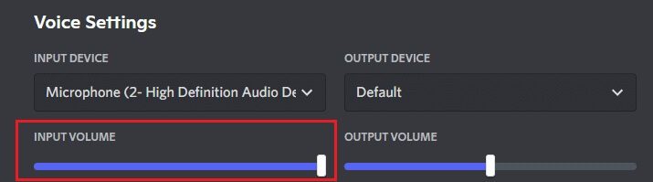 finally-ensure-the-input-volume-slider-is-up-to-t إصلاح عدم اكتشاف Discord للميكروفون