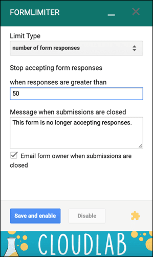 كيفية إغلاق Google Form - %categories