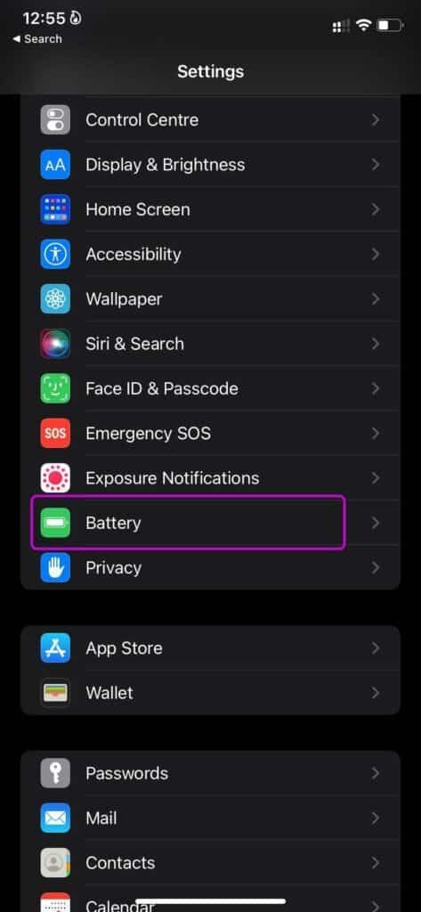 go-to-battery-menu-fix-apps-not-updating-on-iPhone-473x1024-1 أفضل 8 طرق لإصلاح عدم تحديث التطبيقات على iPhone