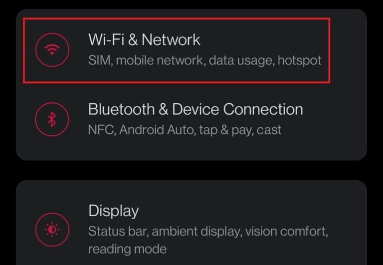 go-to-settings-on-your-device-tap-wi-fi-and-netwo-2-768x531-1 14 طريقة لإصلاح عدم عمل 4G على Android