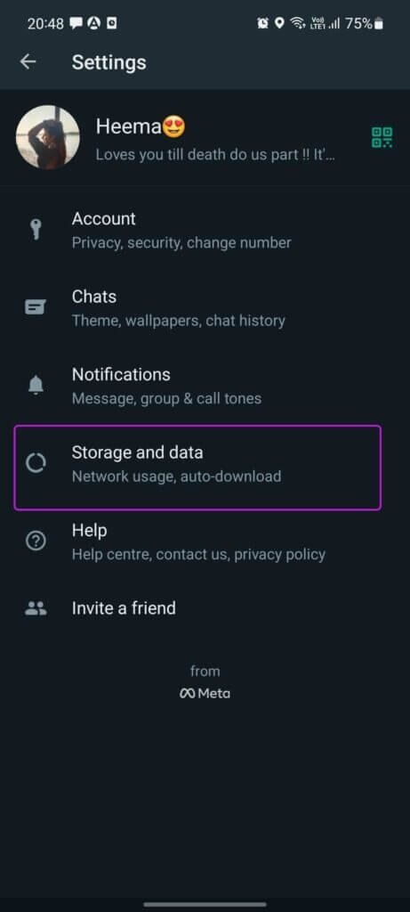 go-to-storage-and-data-prevent-whatsapp-from-saving-photos-461x1024-1 كيفية منع WhatsApp من حفظ الصور على iPhone و Android
