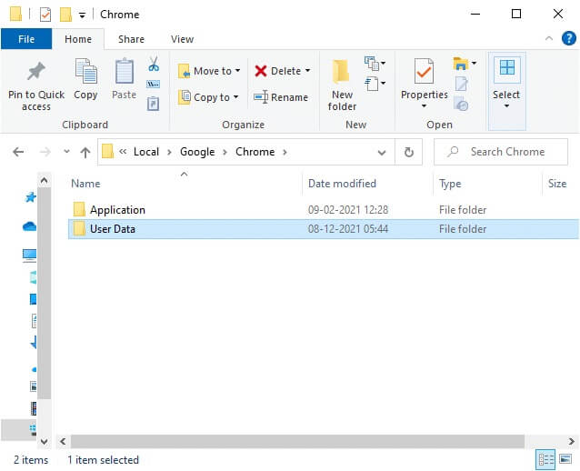 here-open-user-data-folder 14 طريقة لإصلاح خطأ ملف تعريف Chrome