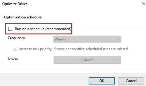 here-uncheck-the-option-run-on-a-schedule-recom إصلاح الإستخدام العالي للقرص Ntoskrnl.exe